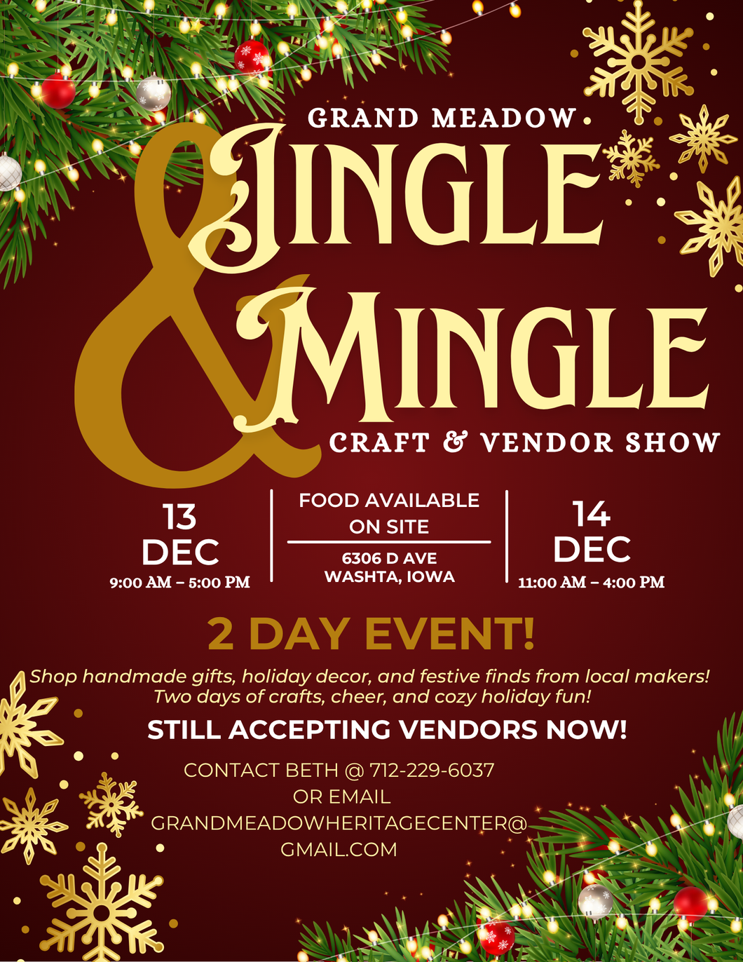 Jingle & Mingle Craft & Vendor Show Vendor Fees