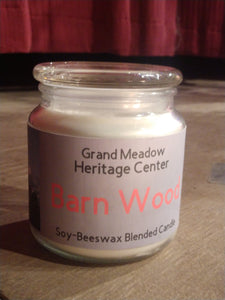 Barn Wood Candle